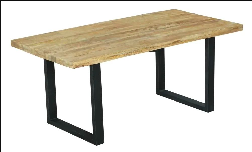 Wood Decor Rustic Dining Table, Mango Wood - Furniture Store In Perth ...