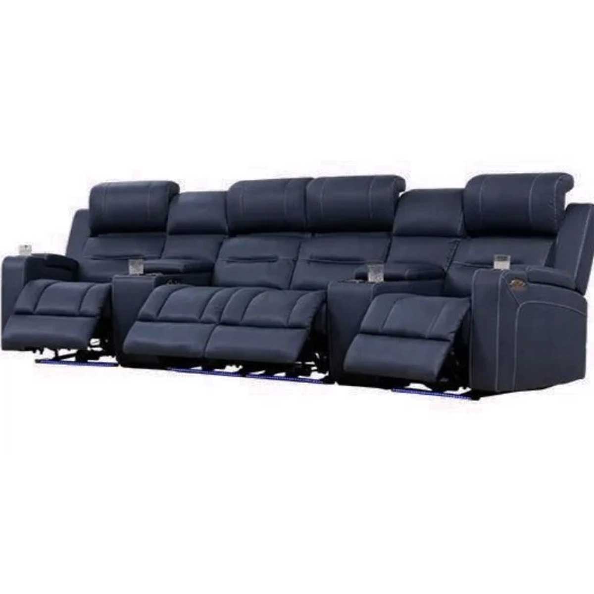 4 seater on sale recliner lounge